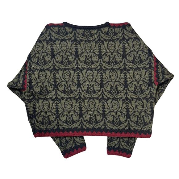 Oleana The Norwegian Story Wool Square Neck Sweater - Picture 6 of 9